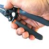 Fujiya Wire Stripper Type B Wide grip reduces strain on the hand (AWG/mm display) - - PP323B-165