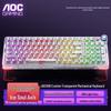 AOCK98 Tri-Mode Transparent Custom Mechanical Keyboard