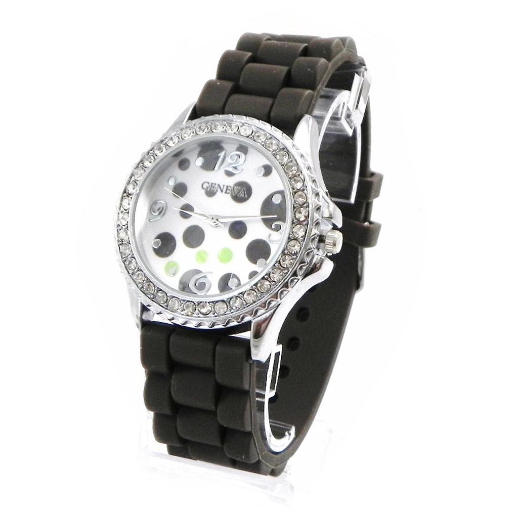 Les Trésors De Lily [I2715] - Kahverengi 'Absolu' Tasarım Saat