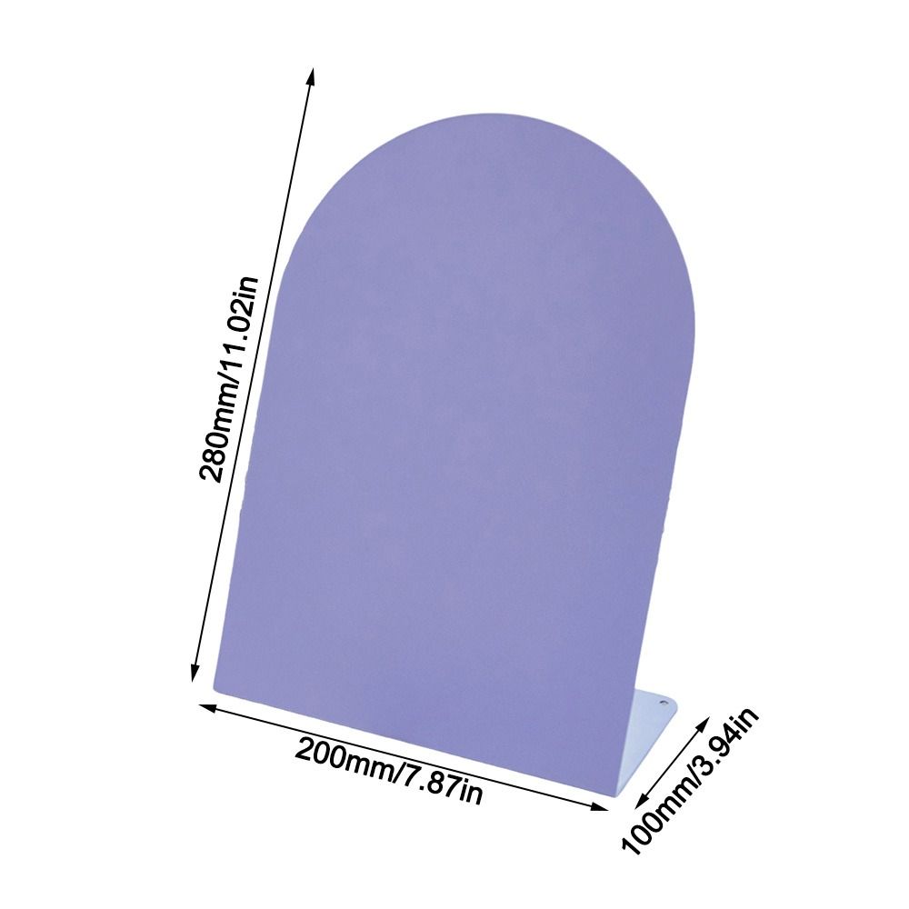 Magnetische Desktop-Nachrichtentafel Notiztafel Vertikale Aufbewahrungstafel für Ausweiskarten Magnetischer Fotorahmen