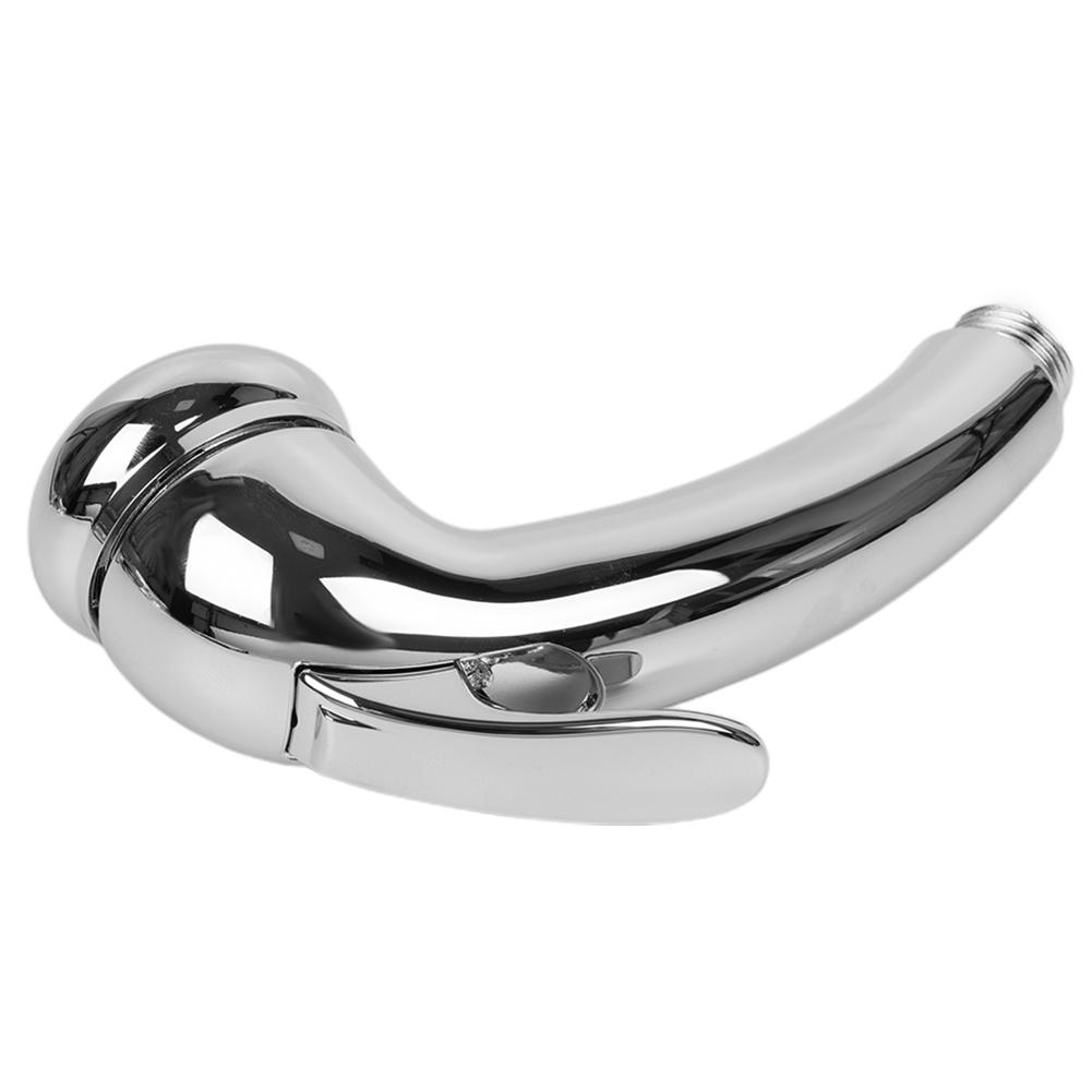 RV Hand Held Shower Head On Off Switch Chrome 3 Spray Water Pressure Hose Camper