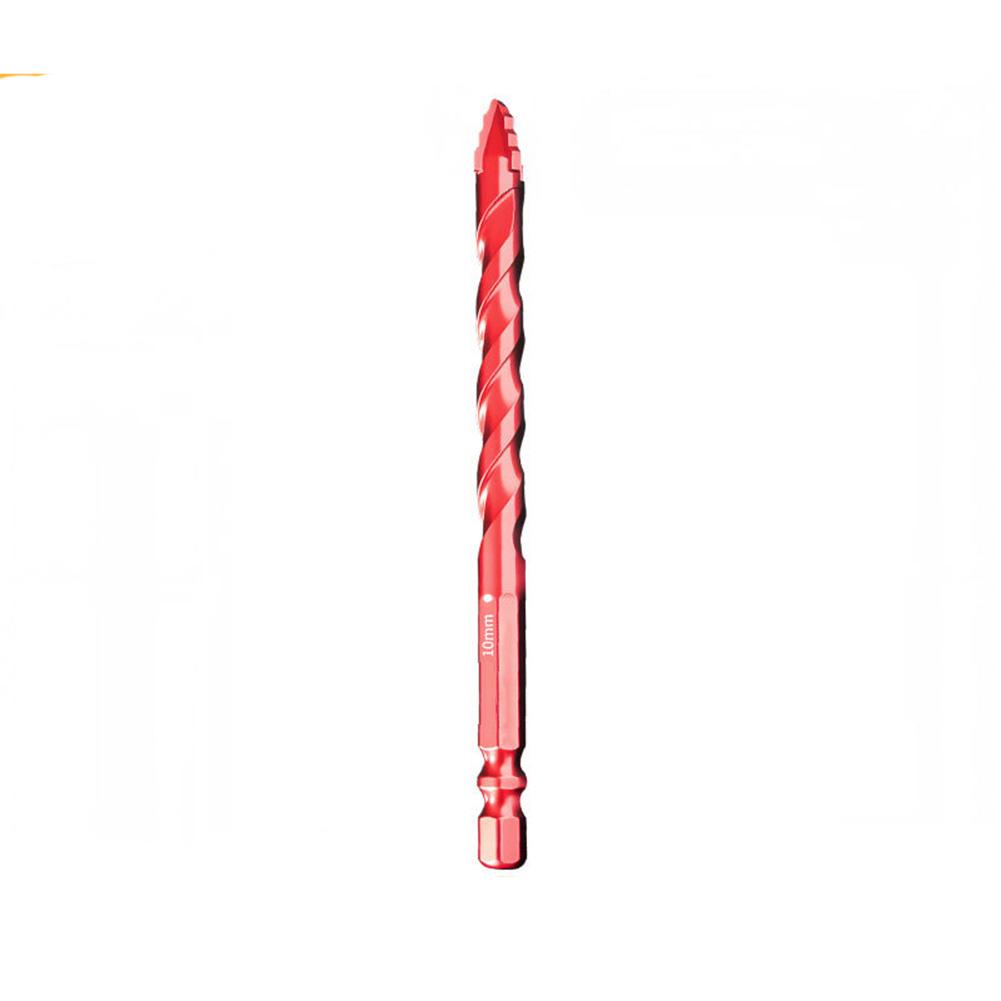 Carbide Drill Bits Set Drill Bit (6/6/8/10/12mm) Suitable For: Drlling On Drywall, Bricks, Tiles, Wood, Aluminum And Sheet Metal