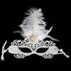 Premium Feathered Rhinestones Costume Mask For Theater Performances And Formal Parties Tear Proof Construction