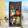Looney Tunes Christmas soft beach towel Foldable summer vacation towel Bath Accessory Spiritual Gift