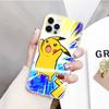 JP36 Pikachu Pokemon Transparent Case for Samsung A04 A14 A23 M33 M53 Realme 10 9 C35 C55 VIVO Y02 X80 Infinix Hot 30 Note 11 Tecno Spark 8P Pro