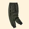 Boys Girls Winter Pants Waterproof Padded Thick Warm Trousers Ski Pants Elastic Kids Fleece Pant Thick