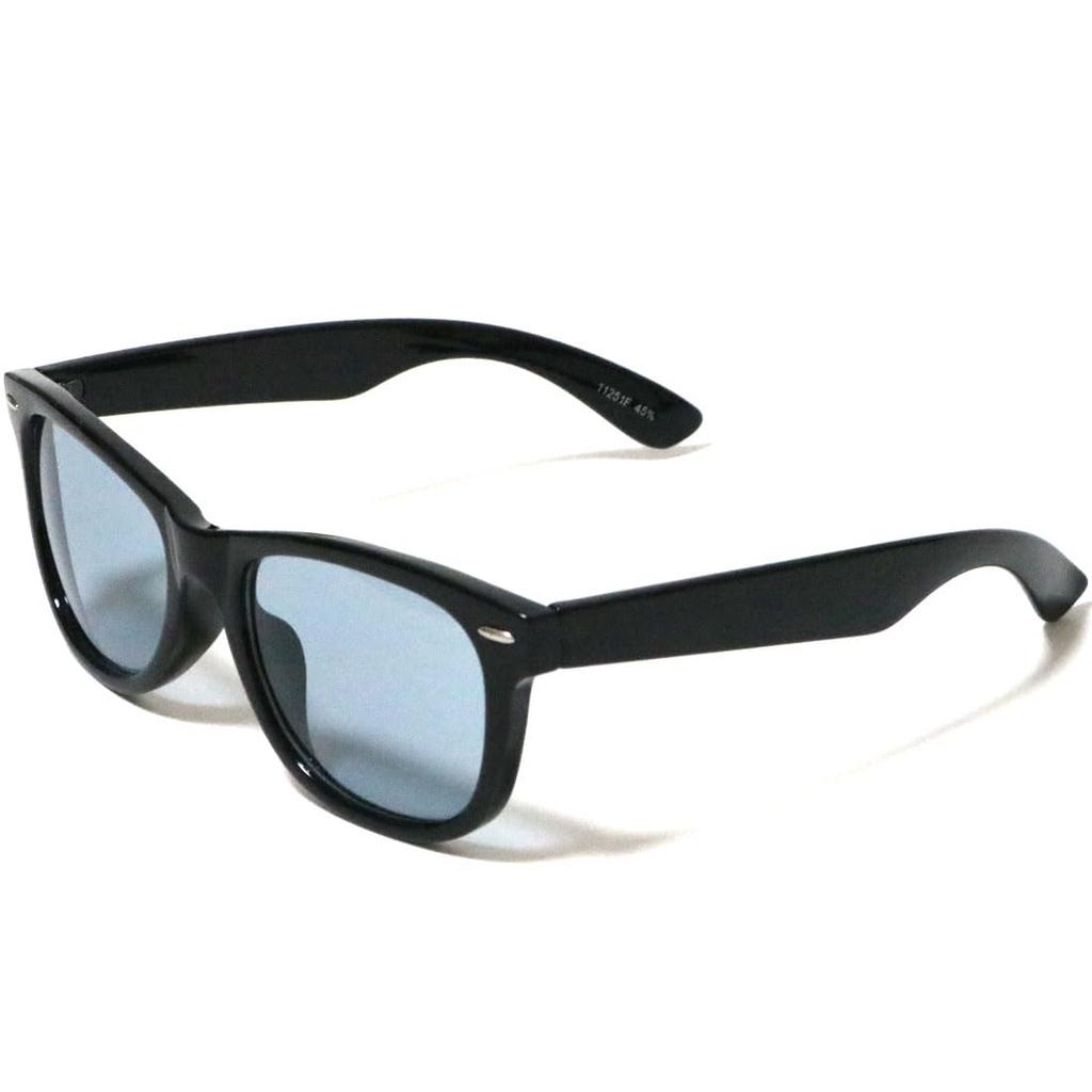 Black X Light Smoke Sunglasses for Men and Wellington Thick UV Colored [FashionBerry] Women, Style, Frame, 99% Protection, Lenses, Lightweight,