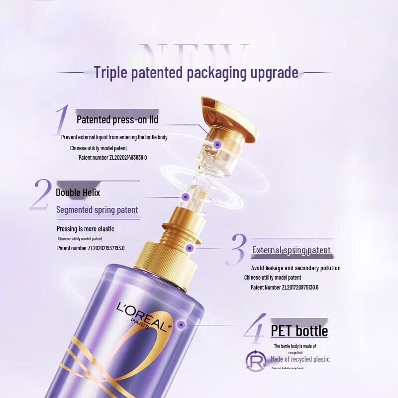 L'Oreal Hyaluronic Acid Volumizing Oil Control Shampoo Twin Pack