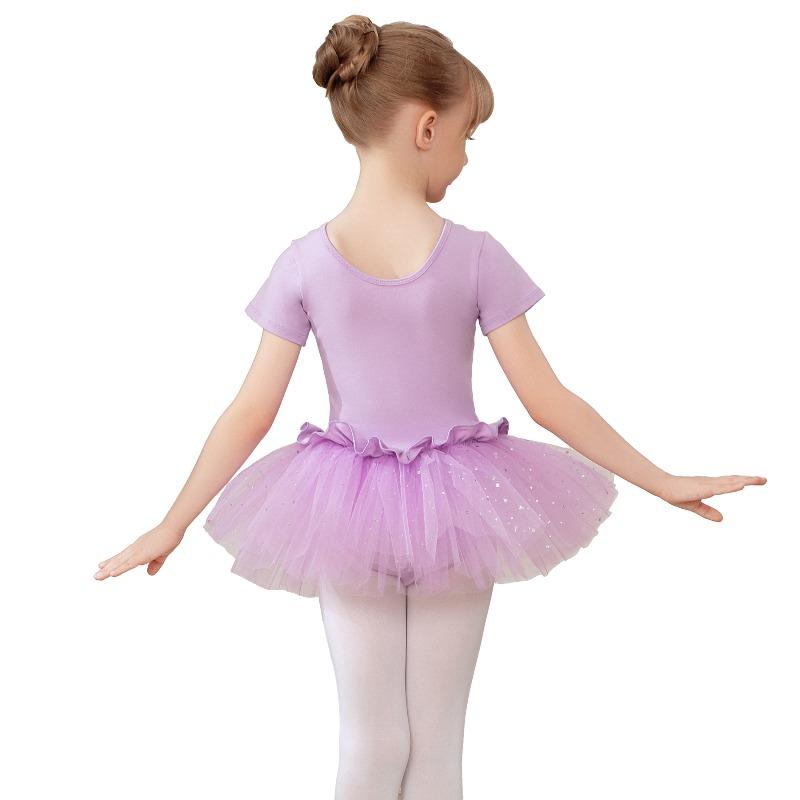 Body da Danza per Bambine e Ragazze per Danza Classica Vestito da Balletto Senza Maniche Costumi per Esibizioni sul Palco