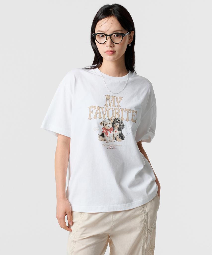 Hwilla Women'S Mighty T-Shirt Oversized Fit (Fs262Rs01F021191)