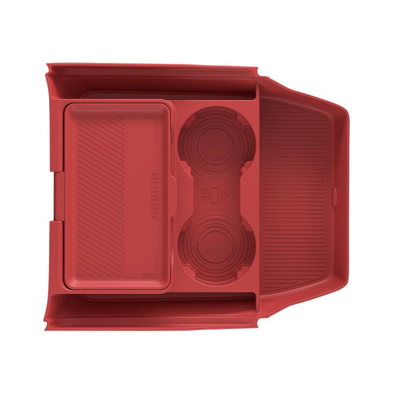 Silicone Storage Box for Zeekr 8X Car Console - Compatible with 26 Models