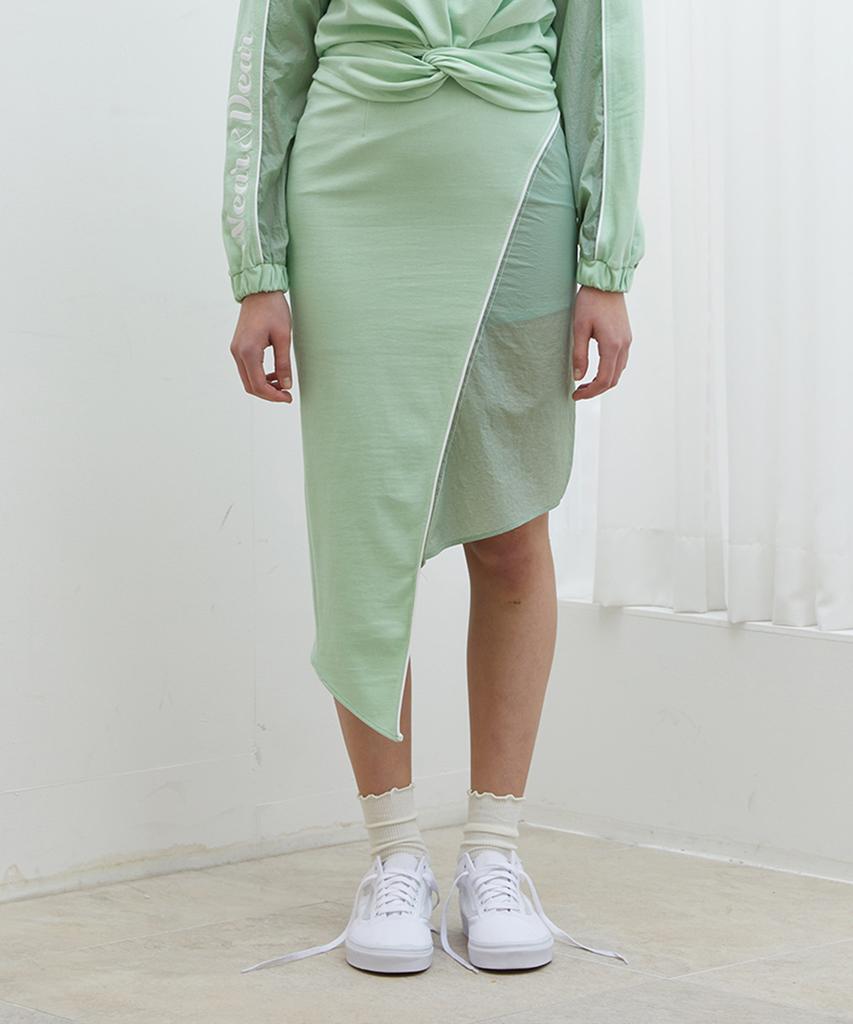 Near And Dear Aximity Jersey Skirt Mint