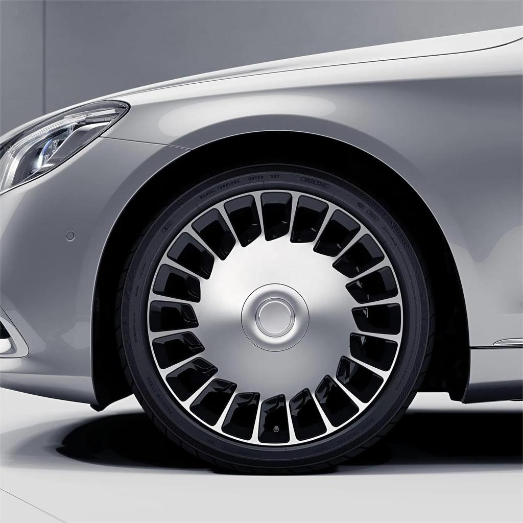 20" Forged Aluminum Multi-Spoke Wheel Set for 2014-2019 Mercedes-Maybach S-Class W222