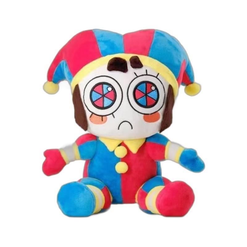 The Amazing Digital Circus Plush Toys Jax Rabbit Pomni Clown Cartoon Soft Stuffed Collectible Decoration Gift For Animation Fans