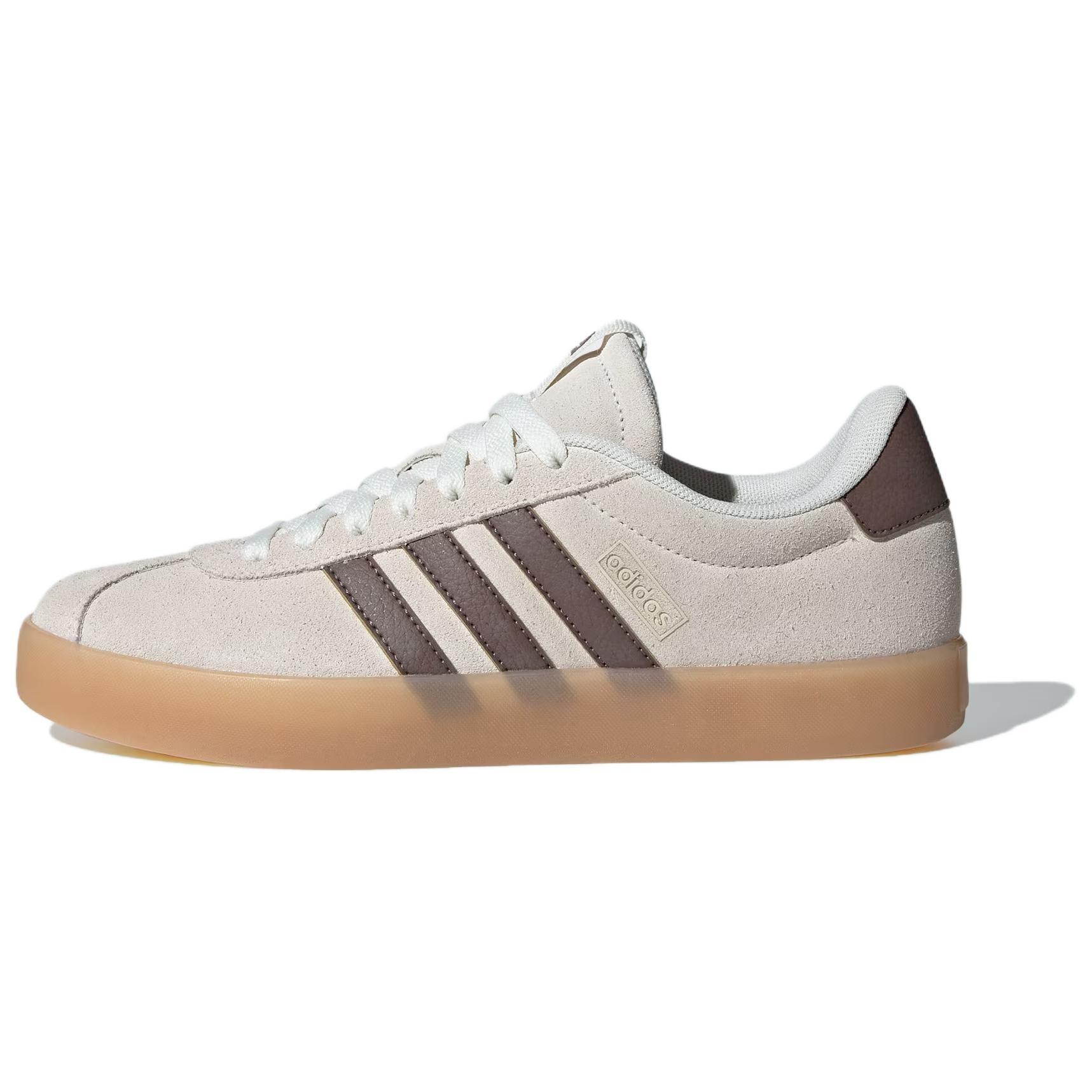 (WMNS) adidas VL Court 3.0 Beige Brown Gum Women s ID9063 EU 36⅔