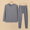 YUZHAOLIN Men's Pure Cotton Antibacterial Thermal Underwear Set