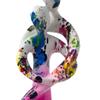 Hugging Couple Figurine Valentine's Day Gift Artwork Abstract Lover Statue for Shelf Living Room Cabinet Bedroom Romantic Gift