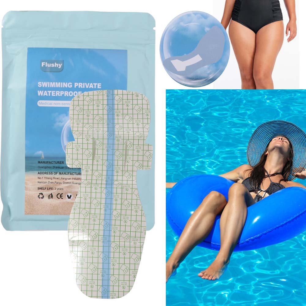 Intymne Naklejki Prywatna Naklejka Pływacka Zapobiegająca Zabrudzeniom Wodoodporne Wkładki Kąpielowe Do Kostiumów Kąpielowych