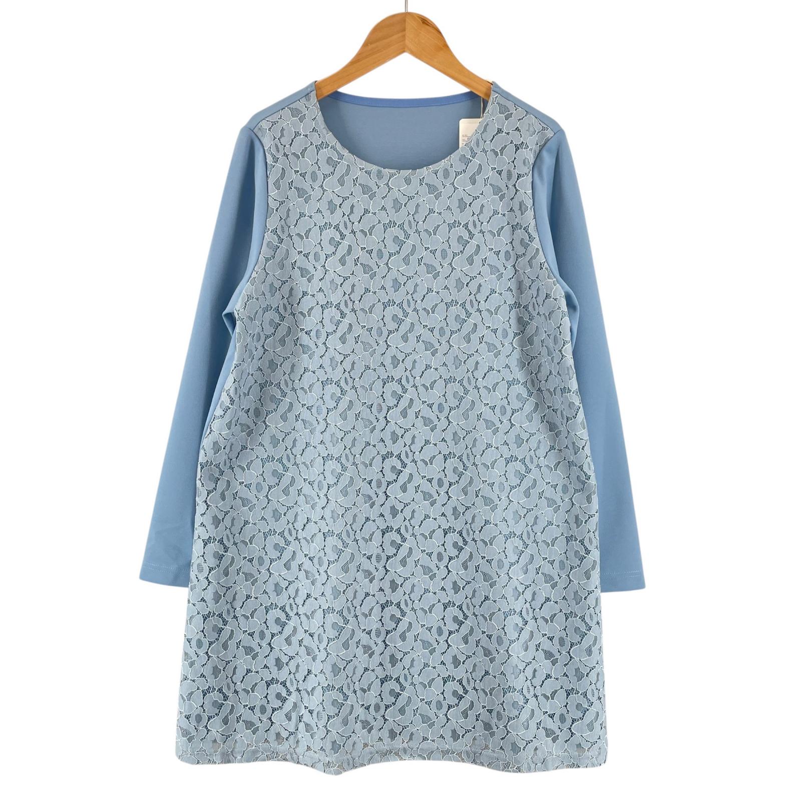CORDIER Floral and botanical Tunic blue Women 42 used