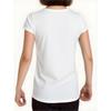 Happy Mother'S Day Floral Heart Print. Women'S Summer White Crew Neck Short Sleeve T-Shirt, Breathable Casual Short Sleeve Tee.