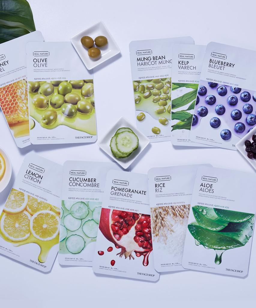 Masques Visage en Poudre x 10 pièces