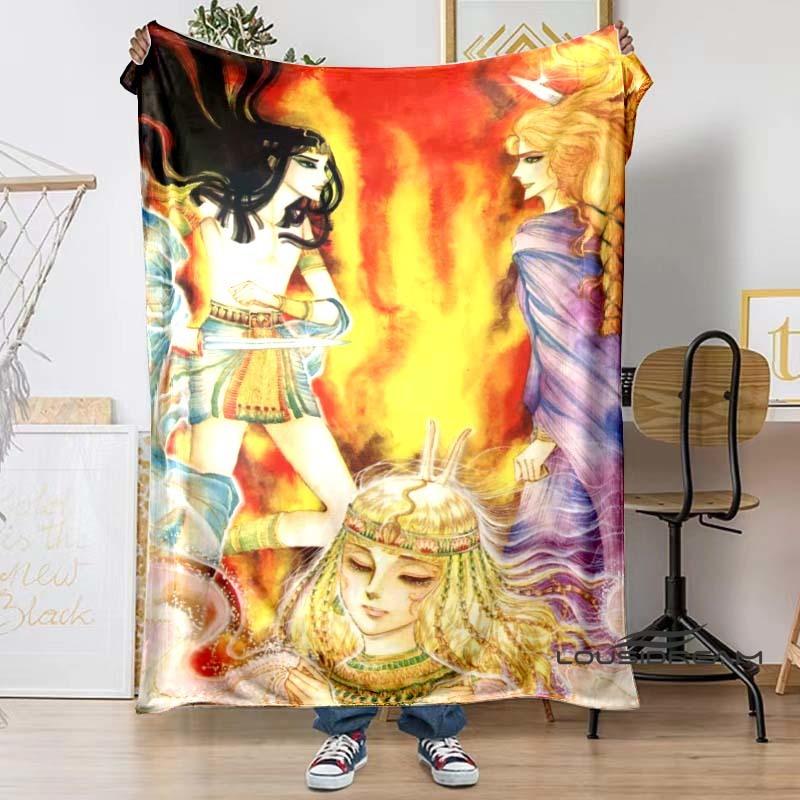 Customizable Blankets Nile Daughter (Japanese Comics) Printed Blankets Living Room Bedroom Sofa Warm Blanket