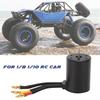3650 Brushless Motor RC Car Part Accessory Fit for HSP 1 8 1 10 RC Car Black