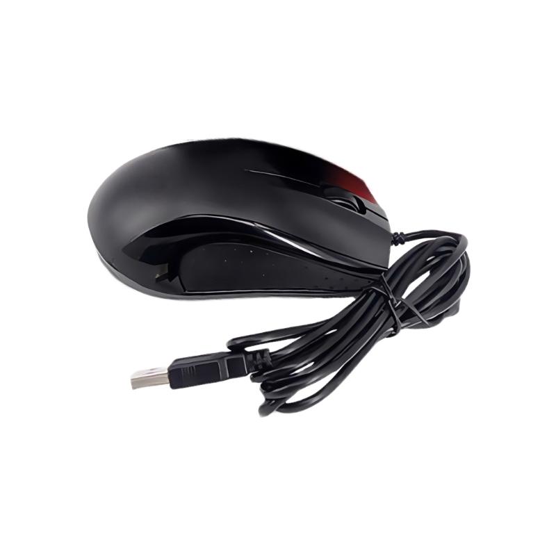 Ergonomic Computer Mouse With Two Interfaces USB PS2s Plugs ABS Construction 3D Wheel For CAD Work