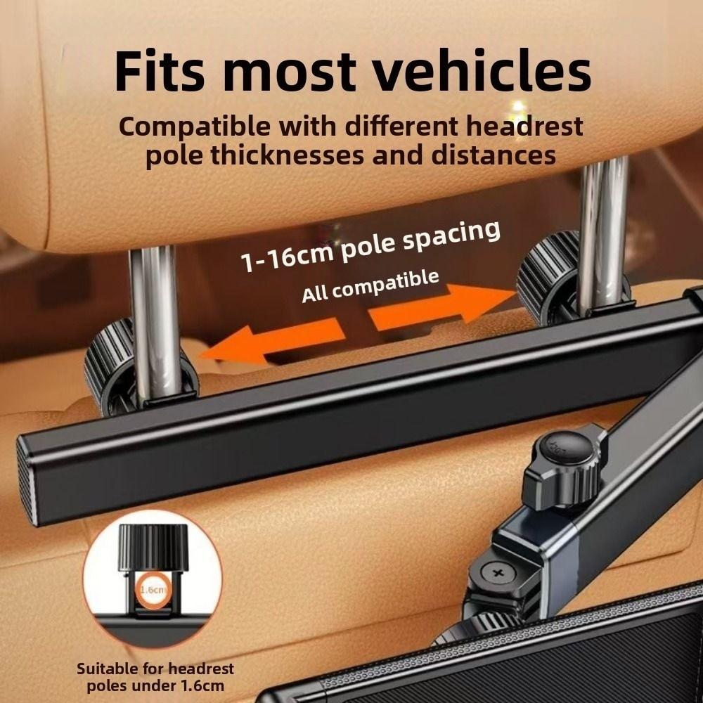 Adjustable Backseat Phone Stand Rotating Stand Telescopic Tablet Bracket  Kids Road Trip