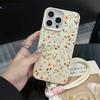 Luxury Small Flower Pattern Phone Chain Lanyard Case For iPhone 17 16 15 14 13 12 Pro Max 11 Plus Shockproof Silicone Soft Cover