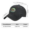 Vintage Chill Capybara Take It Easy Baseball Cap Unisex Distressed Washed Snapback Cap Cute Animal Outdoor Running Soft Caps Hat