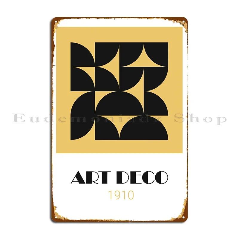 Art Deco Metal Sign Retro Wall Decor Pub Printing Printing Tin Sign Poster 20x30cm（7.8x11.8inch）