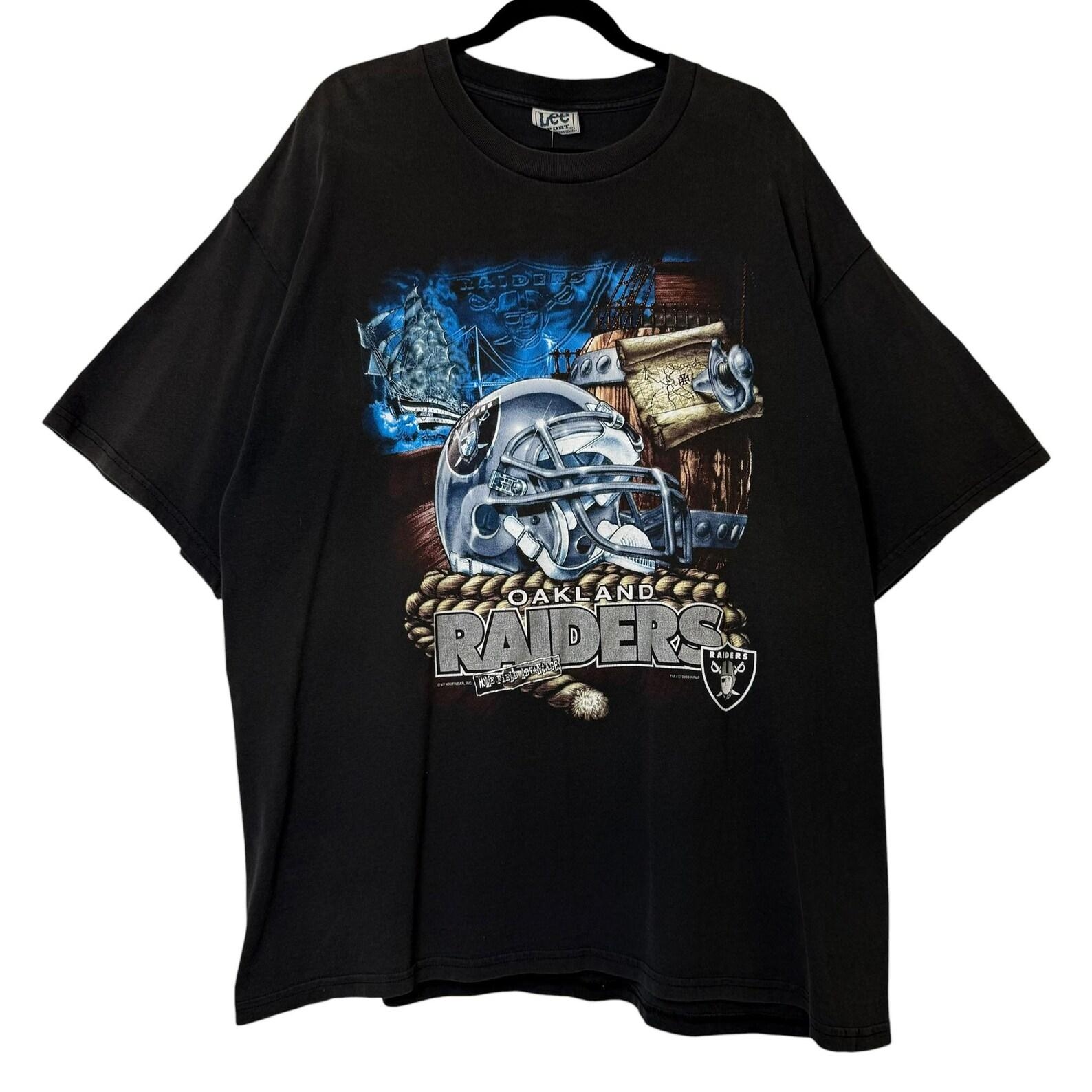 2000 Oakland Raiders NFL T shirt Sz XL (B1045) XL