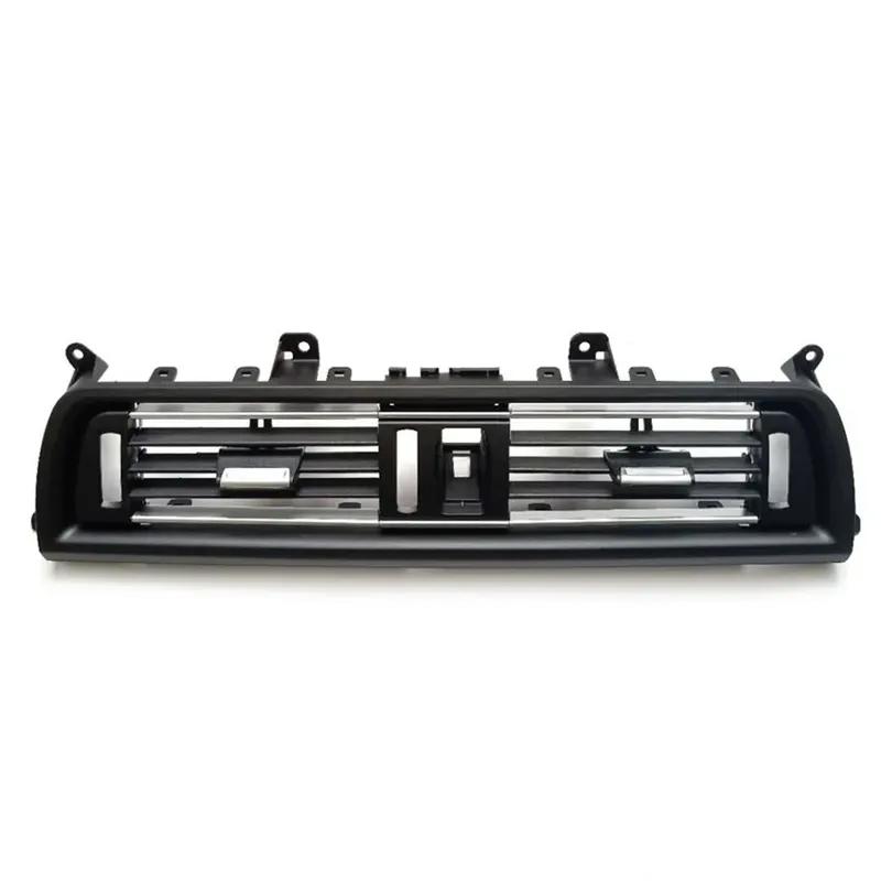 For BMW 5 Series F10 F11 F18 520 521 523 LHD RHD Front Central Full Chrome Air Conditioning AC Vent Grille Outlet Panel Cover