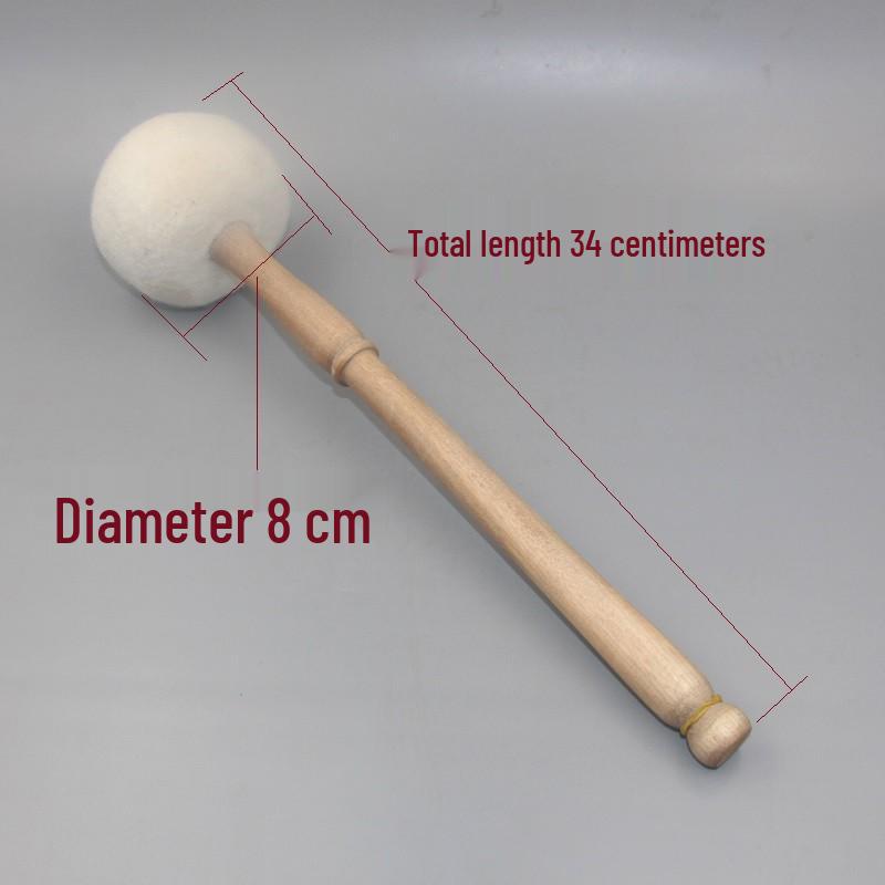 Nepal Handmade Wool Felt Singing Bowl Mallet - Sound Therapy Striker Stick
