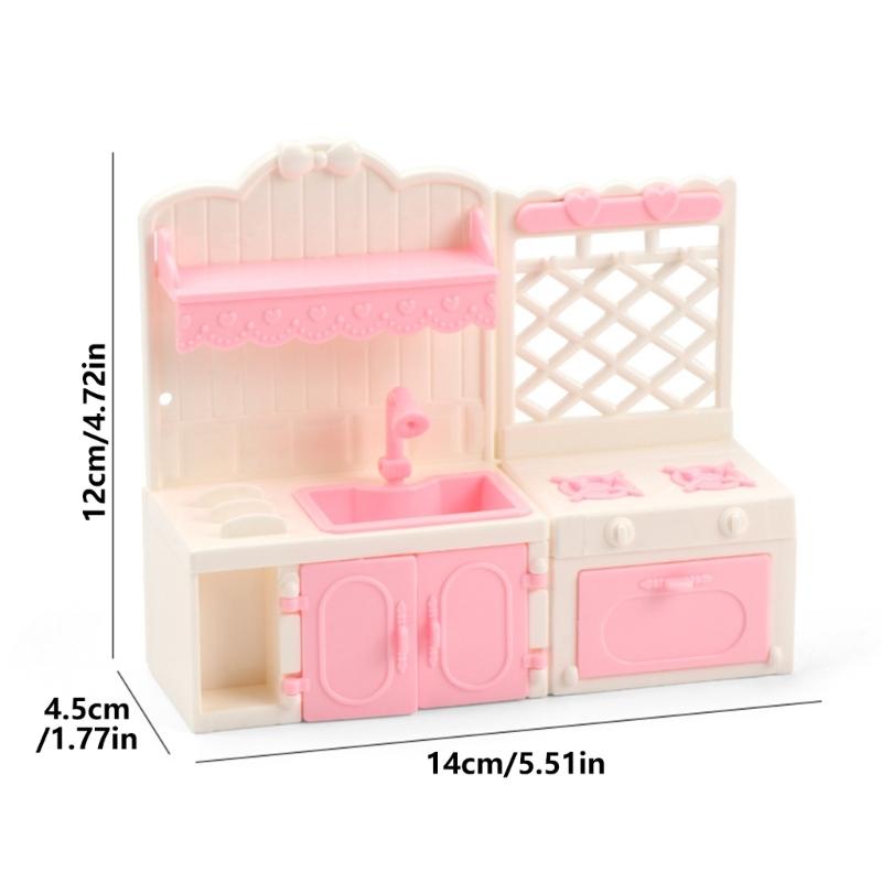 SImulation Miniature Kitchen Cooking Closet Toy For Children Pretend Play Enhances Creativity And Social Skill Improve