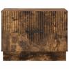 Coffee Table Smoked Oak 49 x 50 x 37 cm Engineered Wood