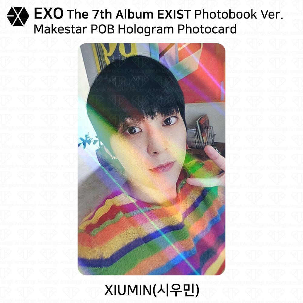 EXO The 7th Album EXIST POB Photocard Apple Music Soundwave Makestar Ktown4u