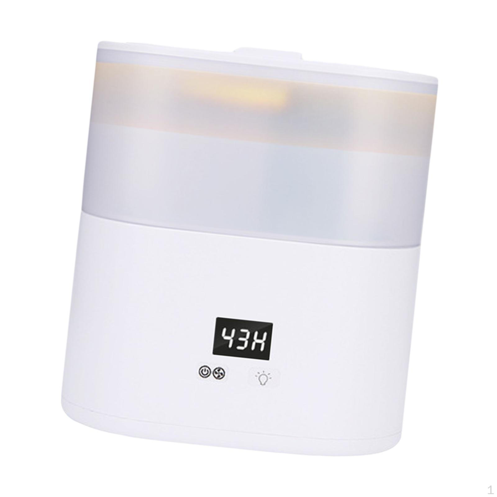 

Персональний настільний зволожувач, захист від вимкнення, офіс, регульований режим туману, матовий чорний White