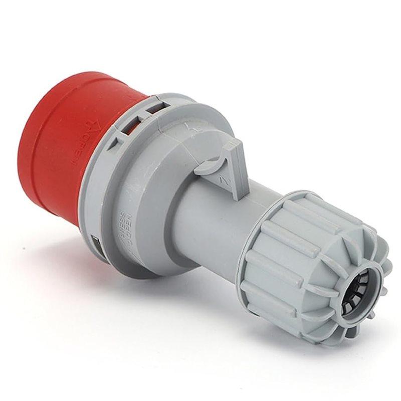 BAAJ-Industrial Waterproof Socket 5PIN 32A Plug And Connector Wall Mount EU Standard Electrical Connection EU PLUG