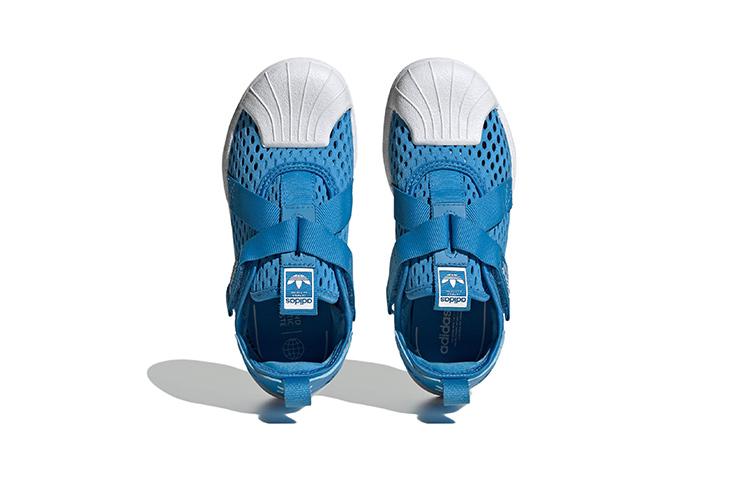 Kids' Sneakers Adidas Originals 360 CF C Low top Kids' Skateboarding Shoes White Blue Children Aged 3 7 Years