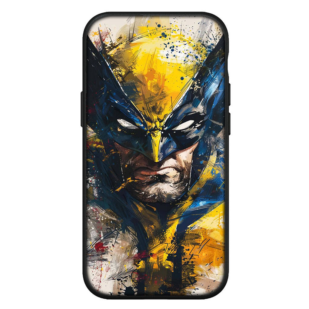 

Чехол для iPhone 17 16 15 Xiaomi Poco Redmi Note 14 13 12 11 Pro Max 9 16e Samsung Galaxy S25 S24 S23 OPPO Huawei Чехол для телефона Дедпул Росомаха for Samsung Galaxy Note 10 экрю