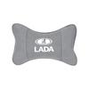 Suede Headrest Car Breathable Memory Foam Neck Pillow For Lada Niva 2107 Xray Vesta Priora Granta Kalina Samara Largus 2106 NN34
