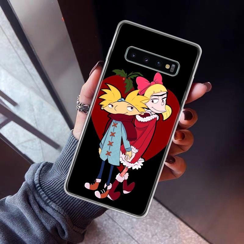 Hey Arnold Phone Case For Samsung Galaxy S26 S25 Edge S24 S23 Ultra S22 Plus S21 S20 FE Soft TPU Back Cover Funda Galaxy S25 Edg