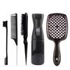 27Pcs Professional Hair Brush Set, Hair Styling Comb Kit with Continuous Spray Bottle, Scalp Massage Shampoo Brush for Salon