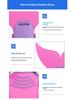 Mermaid & Whale Tail One-Piece Children's Swim Fins for Training
