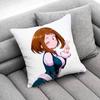 Ochaco Uraraka Katsuki Bakugo Izuku Midoriya A-Academia Throw Pillow Case For 40X40Cm 45X45Cm Square Office Pillowship Cover