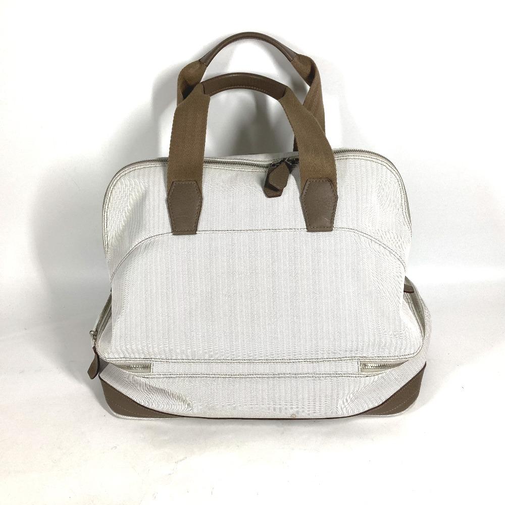 HERMES Sac de Golf 40 Bags Golf Bags Hand Bag Beige/White
