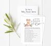 Inkdotpot Fox Animal Baby Shower Game Set Of 50 BabyA  AlphabetA  ABCA  Game Gender Neutral Party