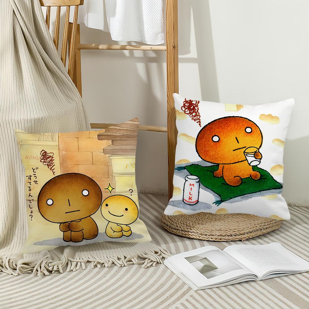 Cartoon K-Kogepan cute kawaii Pillow Case Office Cushions Suitable For Sofa Car Bedroom Decorative Cushion Cover